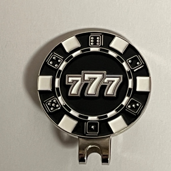 Lucky 7s Poker Chip Blip Hat Pin Pins Streetwear Hats Baseball Fitted New Era - Picture 2 of 8